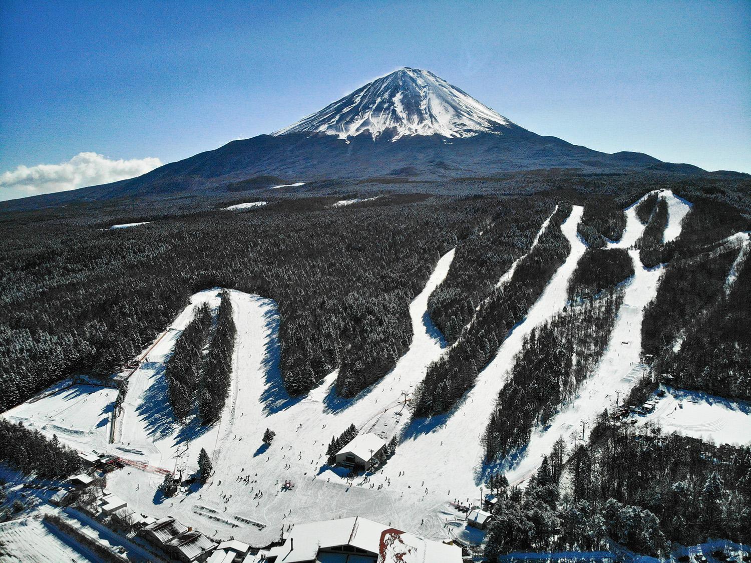 ふじてんスノーリゾート – 富士山のスキー場